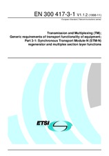 Standard ETSI EN 300417-3-1-V1.1.2 6.11.1998 preview