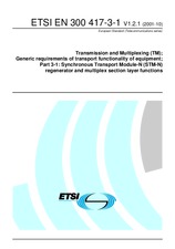 Standard ETSI EN 300417-3-1-V1.2.1 22.10.2001 preview