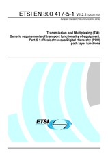 Standard ETSI EN 300417-5-1-V1.2.1 22.10.2001 preview