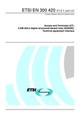 Standard ETSI EN 300420-V1.2.1 4.7.2001 preview