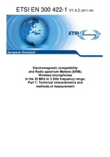 Standard ETSI EN 300422-1-V1.4.2 11.8.2011 preview