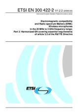 Standard ETSI EN 300422-2-V1.2.2 20.3.2008 preview