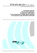 Standard ETSI EN 300431-V1.2.1 7.11.2000 preview