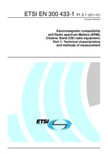 Standard ETSI EN 300433-1-V1.3.1 8.7.2011 preview