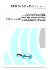 Standard ETSI EN 300433-2-V1.3.1 8.7.2011 preview