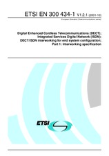 Standard ETSI EN 300434-1-V1.2.1 1.10.2001 preview