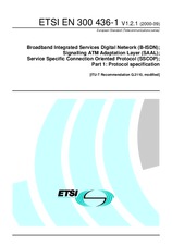 Standard ETSI EN 300436-1-V1.2.1 15.9.2000 preview