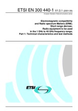 Standard ETSI EN 300440-1-V1.3.1 11.9.2001 preview