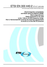 Standard ETSI EN 300440-2-V1.4.1 23.8.2010 preview