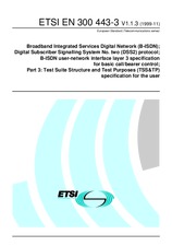 Standard ETSI EN 300443-3-V1.1.3 2.11.1999 preview