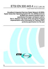 Standard ETSI EN 300443-4-V1.2.1 19.6.2001 preview