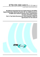 Standard ETSI EN 300443-5-V1.1.3 2.11.1999 preview