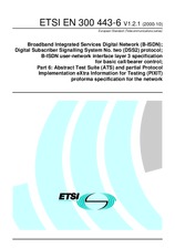 Standard ETSI EN 300443-6-V1.2.1 10.10.2000 preview