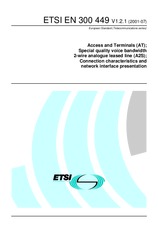 Standard ETSI EN 300449-V1.2.1 4.7.2001 preview