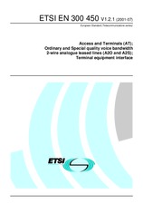 Standard ETSI EN 300450-V1.2.1 4.7.2001 preview