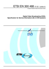 Standard ETSI EN 300468-V1.8.1 25.7.2008 preview