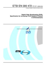 Standard ETSI EN 300472-V1.3.1 27.5.2003 preview