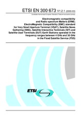 Standard ETSI EN 300673-V1.2.1 15.3.2000 preview