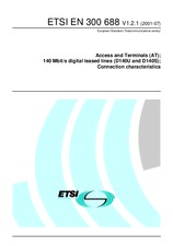 Standard ETSI EN 300688-V1.2.1 4.7.2001 preview