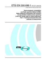 Standard ETSI EN 300698-1-V1.2.1 3.8.2000 preview