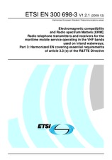 Standard ETSI EN 300698-3-V1.2.1 3.12.2009 preview