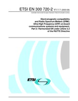 Standard ETSI EN 300720-2-V1.1.1 3.8.2000 preview