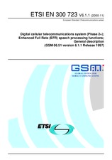 Standard ETSI EN 300723-V6.1.1 30.11.2000 preview