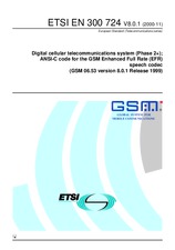 Standard ETSI EN 300724-V8.0.1 15.11.2000 preview