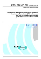 Standard ETSI EN 300729-V6.1.1 28.4.2000 preview