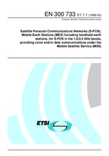 Standard ETSI EN 300733-V1.1.1 15.5.1998 preview