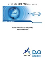 Standard ETSI EN 300743-V1.4.1 4.10.2011 preview