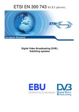 Standard ETSI EN 300743-V1.5.1 16.1.2014 preview