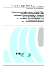 Standard ETSI EN 300820-1-V1.2.1 27.11.2000 preview