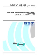 Standard ETSI EN 300909-V8.3.1 29.9.2000 preview