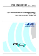 Standard ETSI EN 300909-V8.5.1 28.11.2000 preview