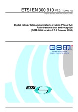 Standard ETSI EN 300910-V7.3.1 5.10.2000 preview