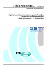 Standard ETSI EN 300918-V7.1.2 28.12.1999 preview