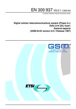 Standard ETSI EN 300937-V6.0.1 1.9.1999 preview