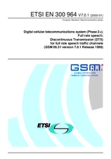 Standard ETSI EN 300964-V7.0.1 12.1.2000 preview