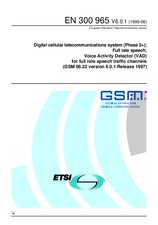 Standard ETSI EN 300965-V6.0.1 4.6.1999 preview
