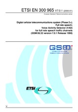 Standard ETSI EN 300965-V7.0.1 13.1.2000 preview