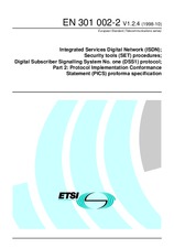 Standard ETSI EN 301002-2-V1.2.4 30.10.1998 preview