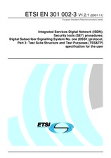 Standard ETSI EN 301002-3-V1.2.1 20.11.2001 preview