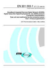 Standard ETSI EN 301003-1-V1.1.3 3.5.1999 preview
