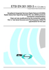 Standard ETSI EN 301003-3-V1.1.3 2.11.1999 preview