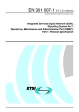 Standard ETSI EN 301007-1-V1.1.3 30.5.1998 preview