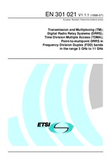 Standard ETSI EN 301021-V1.1.1 15.7.1998 preview