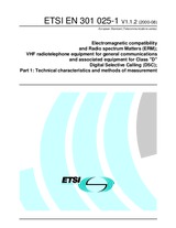 Standard ETSI EN 301025-1-V1.1.2 2.8.2000 preview