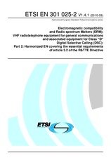 Standard ETSI EN 301025-2-V1.4.1 8.9.2010 preview