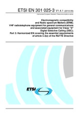 Standard ETSI EN 301025-3-V1.4.1 8.9.2010 preview